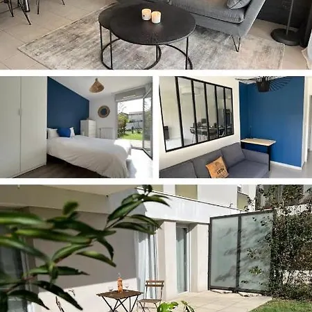 Le Jardin De L'arena - T3 Design - Jardin Prive - Garage Sur Demande - Proche Eurexpo, Groupama Stadium, Ldlc Arena Decines-Charpieu