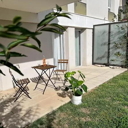 Apartment Le Jardin De L'arena - T3 Design - Jardin Prive - Garage Sur Demande - Proche Eurexpo, Groupama Stadium, Ldlc Arena Decines-Charpieu